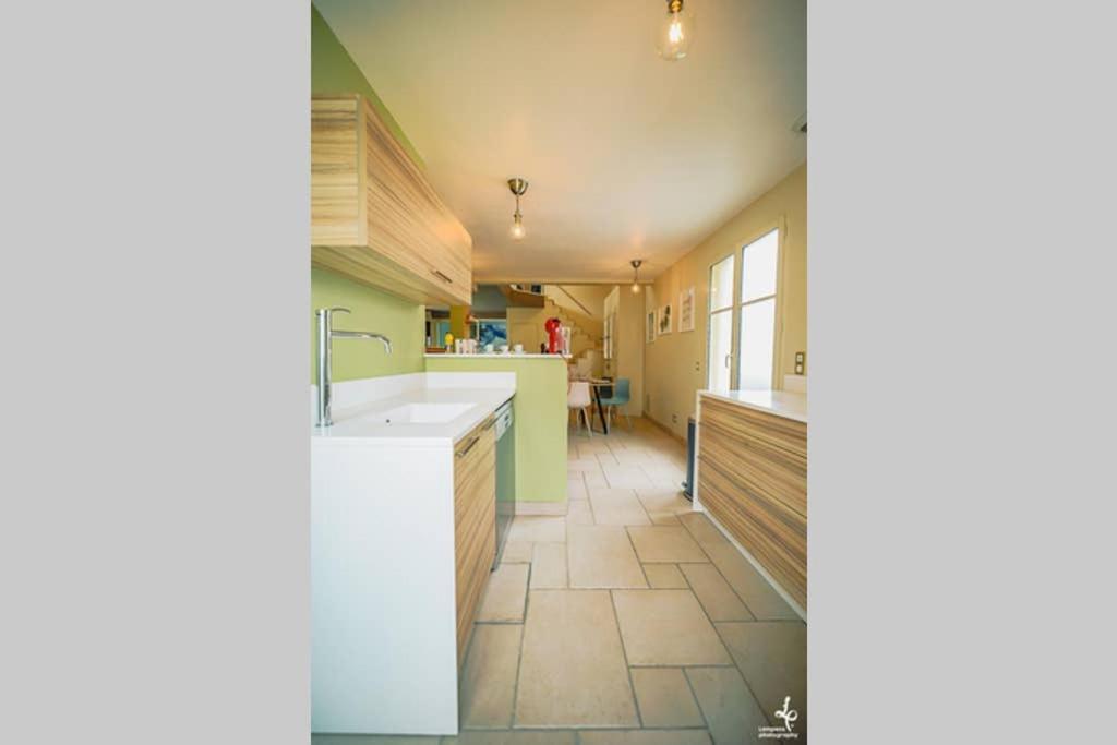 Maison Piscine Interieure Et Garage ทรัวส์ ภายนอก รูปภาพ