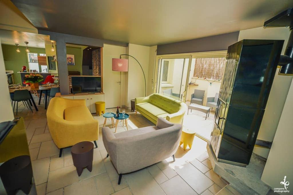 Maison Piscine Interieure Et Garage ทรัวส์ ภายนอก รูปภาพ